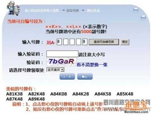 成都机动车网上选号技巧（成都机动车网上选号操作指南）