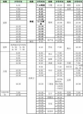 兴隆台到抚顺客车（兴隆台到抚顺客车时刻表）