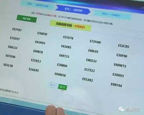机动车怎么在线选牌照（机动车牌照怎么选号）